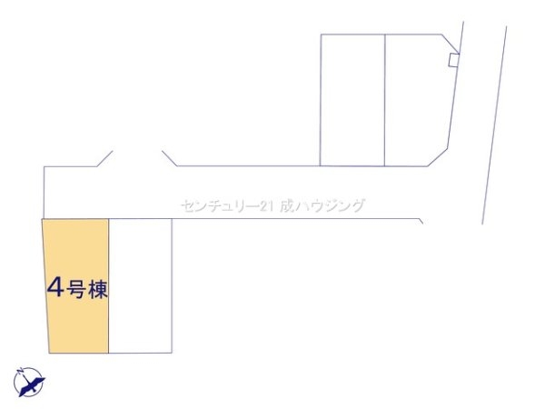 グラファーレ　武蔵村山市残堀5丁目　新築　全4棟　4号棟