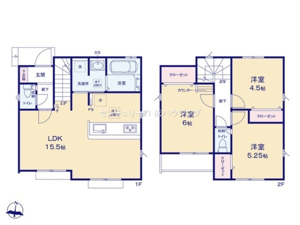 グラファーレ　福生市熊川　新築　全2棟　1号棟