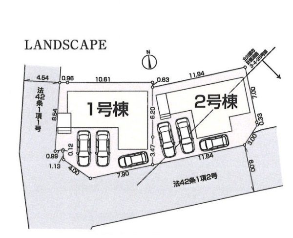 リーブルガーデン　東大和市狭山4丁目　新築　全2棟　2号棟