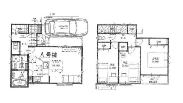 東大和市向原6丁目　新築　全4区画　A号棟