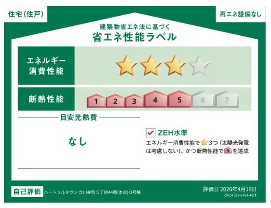 ハートフルタウン　立川市幸町5丁目　新築　全14棟　D号棟