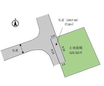 福生市福生　売地