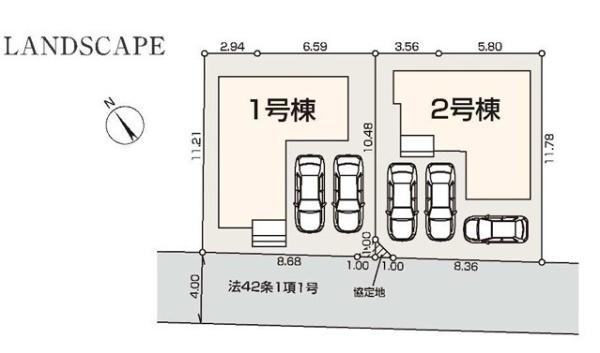 リーブルガーデン　武蔵村山市三ツ藤3丁目新築　全2棟　2号棟