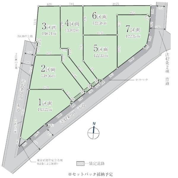 リーブルガーデン 武蔵村山市神明4丁目 売地全7区画 1号区