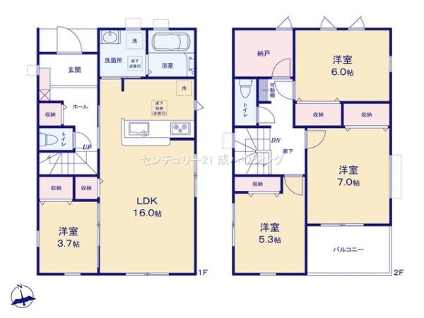 リーブルガーデン　武蔵村山市本町5丁目　新築　全2棟　1号棟