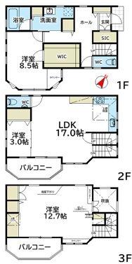 羽村市五ノ神3丁目 中古戸建