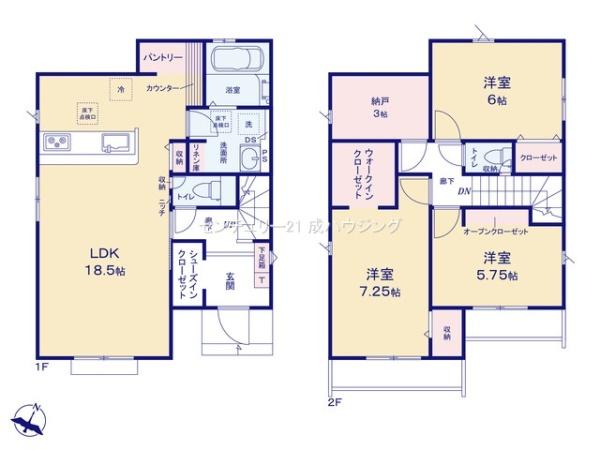 グラファーレ　羽村市羽加美3丁目　新築　全18区画　7号棟