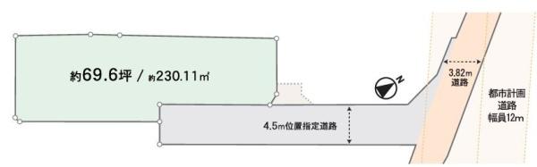 武蔵村山市三ツ木3丁目 売地