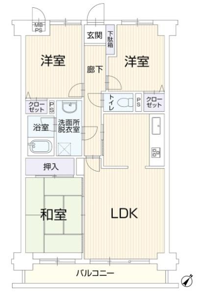 ライオンズマンション武蔵砂川