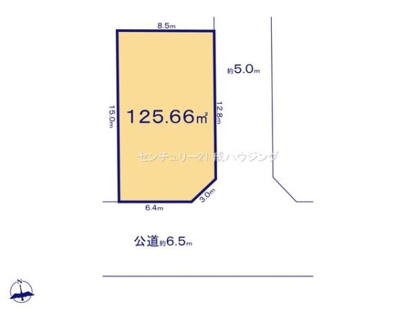 立川市幸町5丁目　売地　全2区画　2号区