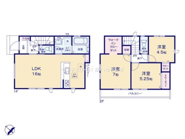 グラファーレ　昭島市緑町2丁目　新築　全2棟　1号棟