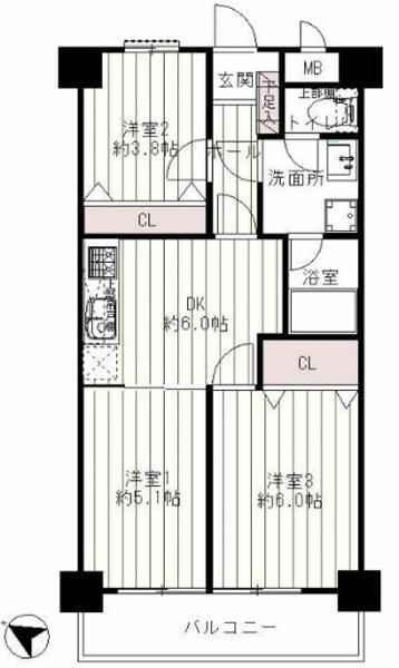 マック武蔵砂川コート