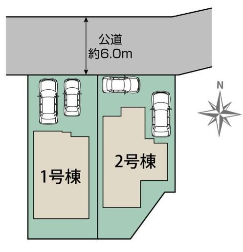 ブルーミングガーデン　武蔵村山市中原2丁目新築　全2棟2号棟