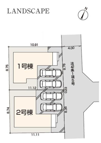 リーブルガーデン　福生市熊川　新築　全2棟　1号棟