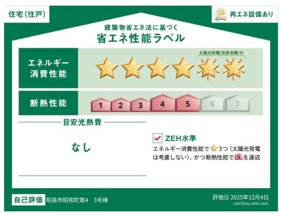 クレイドルガーデン　昭島市昭和町3丁目　新築　全4棟　3号棟