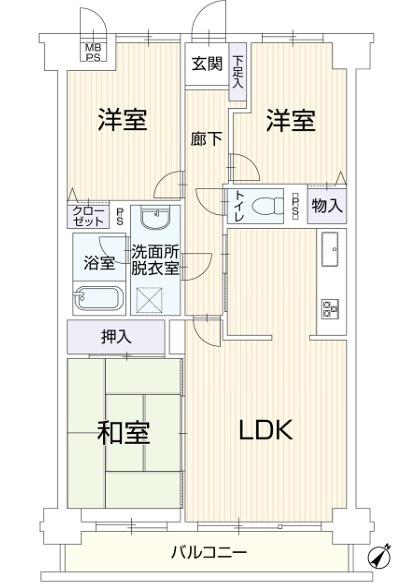 ライオンズマンション武蔵砂川