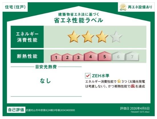 クレイドルガーデン　武蔵村山市中原4丁目新築全16棟　9号棟