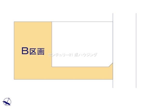 羽村市神明台1丁目　売地　全2区画　B号区