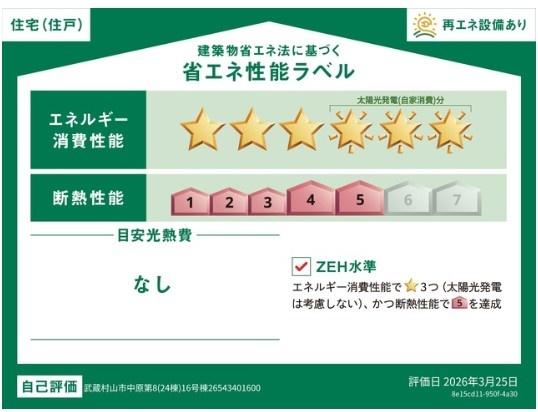 クレイドルガーデン　武蔵村山市中原4丁目新築全24棟22号棟
