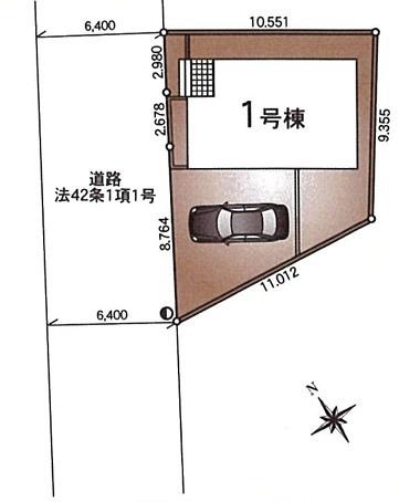 クレイドルガーデン　昭島市拝島町1丁目　新築　全1棟