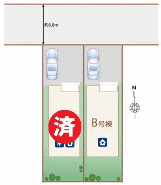 ハートフルタウン　福生市南田園2丁目　新築　全2棟　B号棟