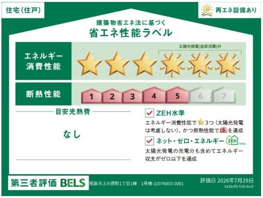 ブルーミングガーデン　昭島市上川原町1丁目　新築　全1棟