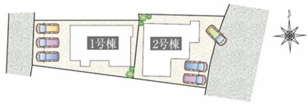 タマタウン　羽村市羽加美3丁目　新築　全2棟　1号棟