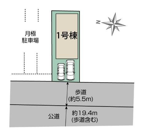 ブルーミングガーデン　東大和市上北台3丁目　新築　全1棟