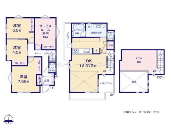 立川市幸町3丁目　新築　全1棟