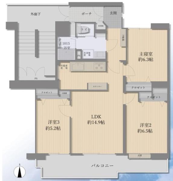 昭島つつじヶ丘ハイツ２５号棟