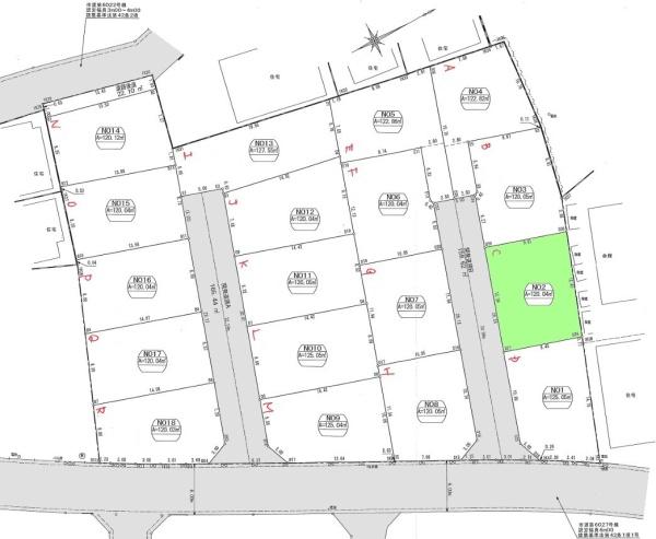 羽村市羽中2丁目　売地　全18区画　C号区
