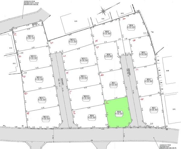 羽村市羽中2丁目　売地　全18区画　H号区