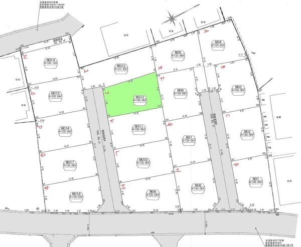 羽村市羽中2丁目 売地 全18区画 J号区