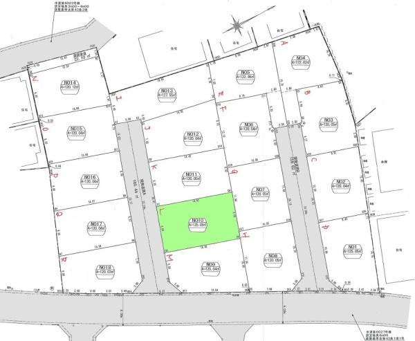 羽村市羽中2丁目　売地　全18区画　L号区