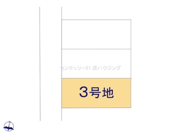 東大和市南街3丁目　新築　全3棟　3号棟