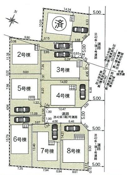 クレイドルガーデン　立川市栄町2丁目　新築　全8棟　7号棟