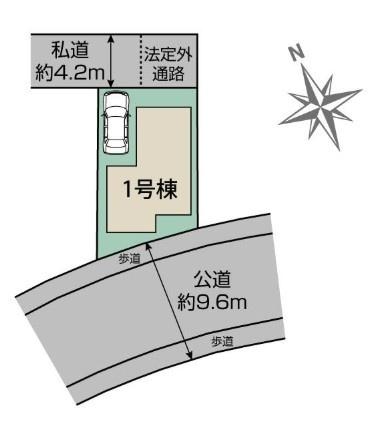 ブルーミングガーデン　昭島市美堀町1丁目　新築　全1棟