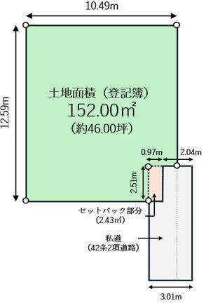 あきる野市二宮　売地