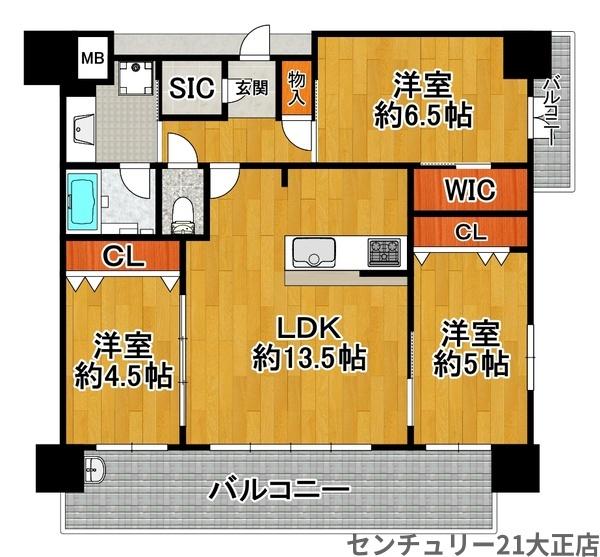 プレサンスロジェ大正三軒家東サウスビュー