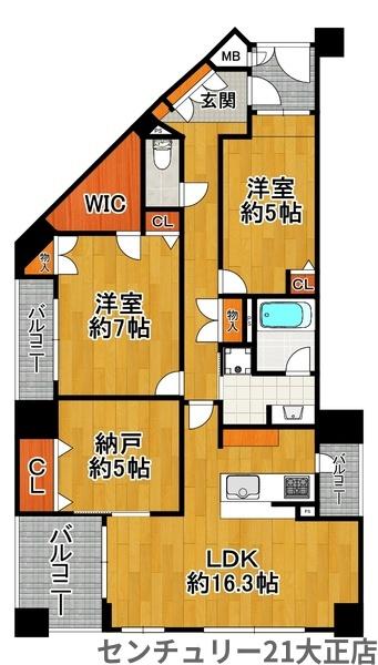 キングマンション市岡みなとベルクス