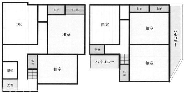 東大阪市六万寺町１丁目の中古一戸建て