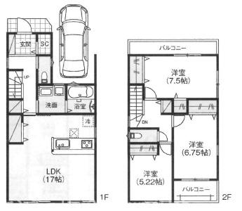 角田／新築戸建