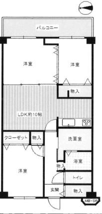 八戸ノ里ニュースカイハイツ