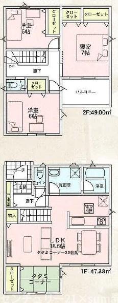 布市町／新築戸建　5区画