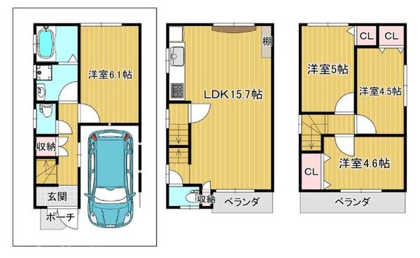西上小阪／中古戸建