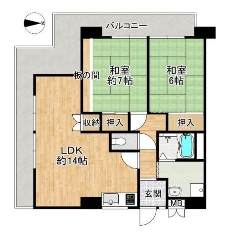 ハイマート弥刀２番館