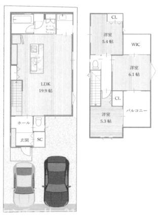東大阪市友井４丁目の中古一戸建て