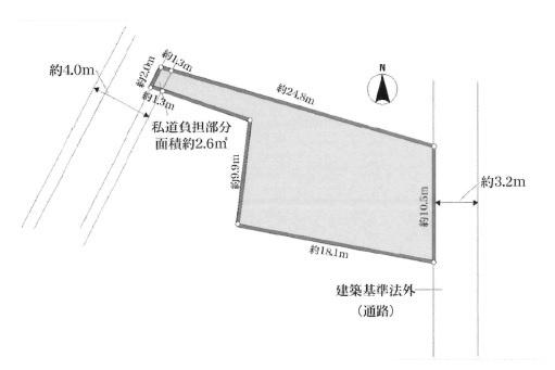 角田／建築条件無土地
