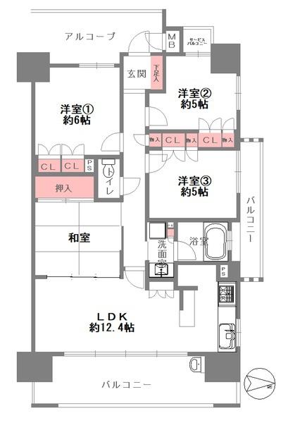 メゾンドール瓢箪山