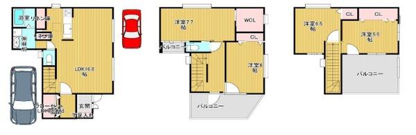 東大阪市横小路町４丁目の中古一戸建て